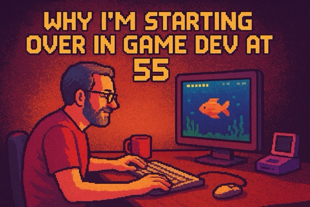 Why I'm Just Starting Over in Game Dev at 55